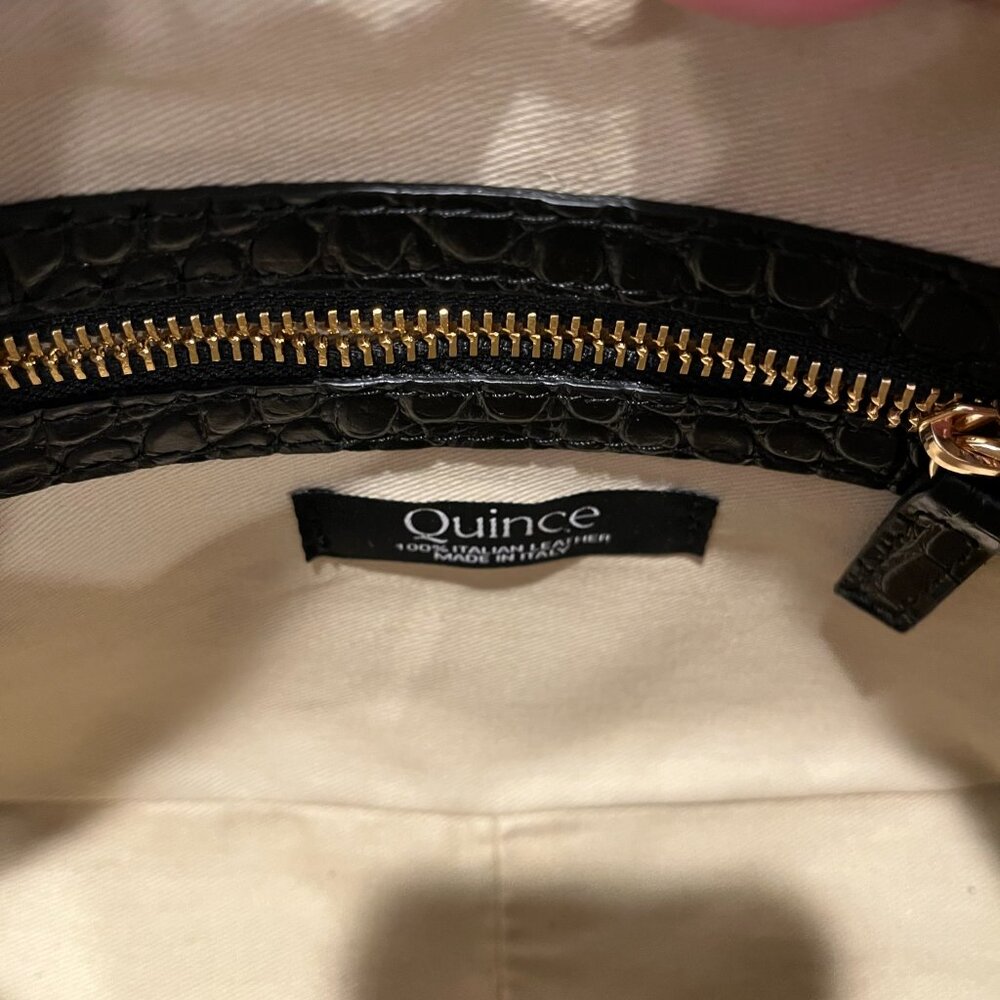 Quince Italian Leather Crossbody Bag - Picture 3 of 6